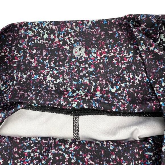 LULULEMON Wunder Under Pant Roll Down Sz 10 Rocky Road Gusto Blue Bumble Berry - Picture 9 of 10